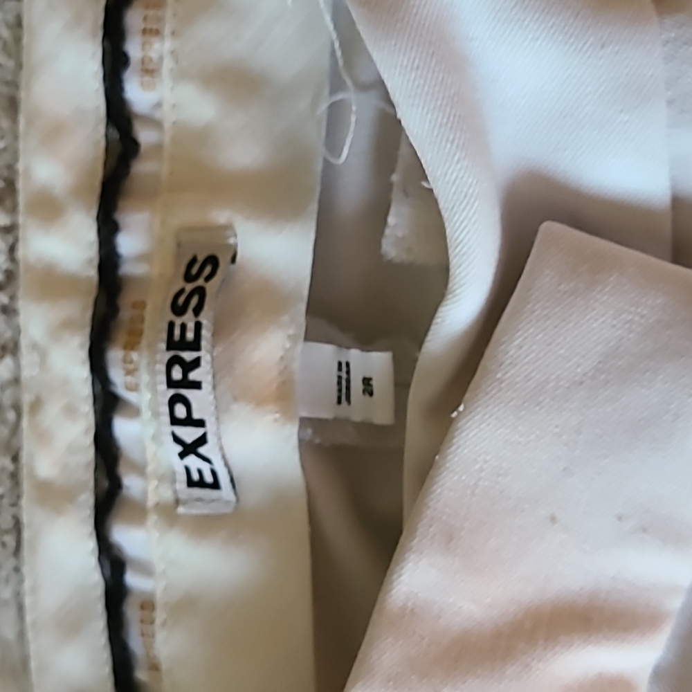 White pants